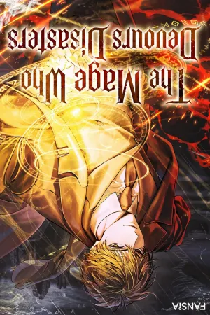 Sampul Novel The Mage Who Devours Disasters Bahasa Indonesia - Enuma Novel